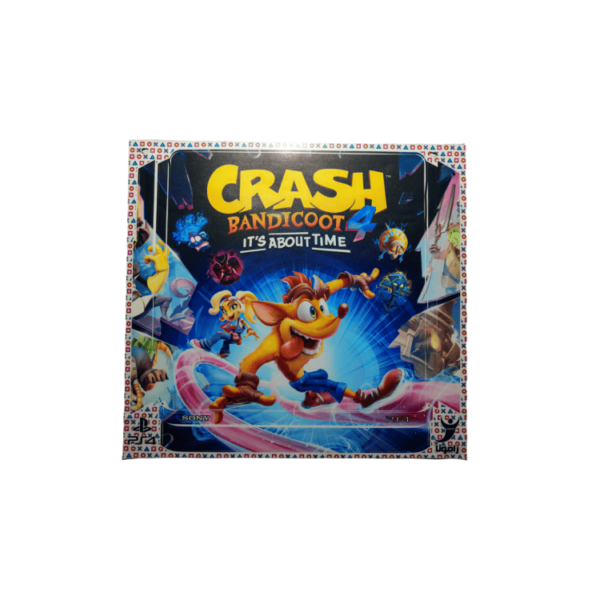 اسکین اپلستیشن 4 طرح Crash Bandicoot